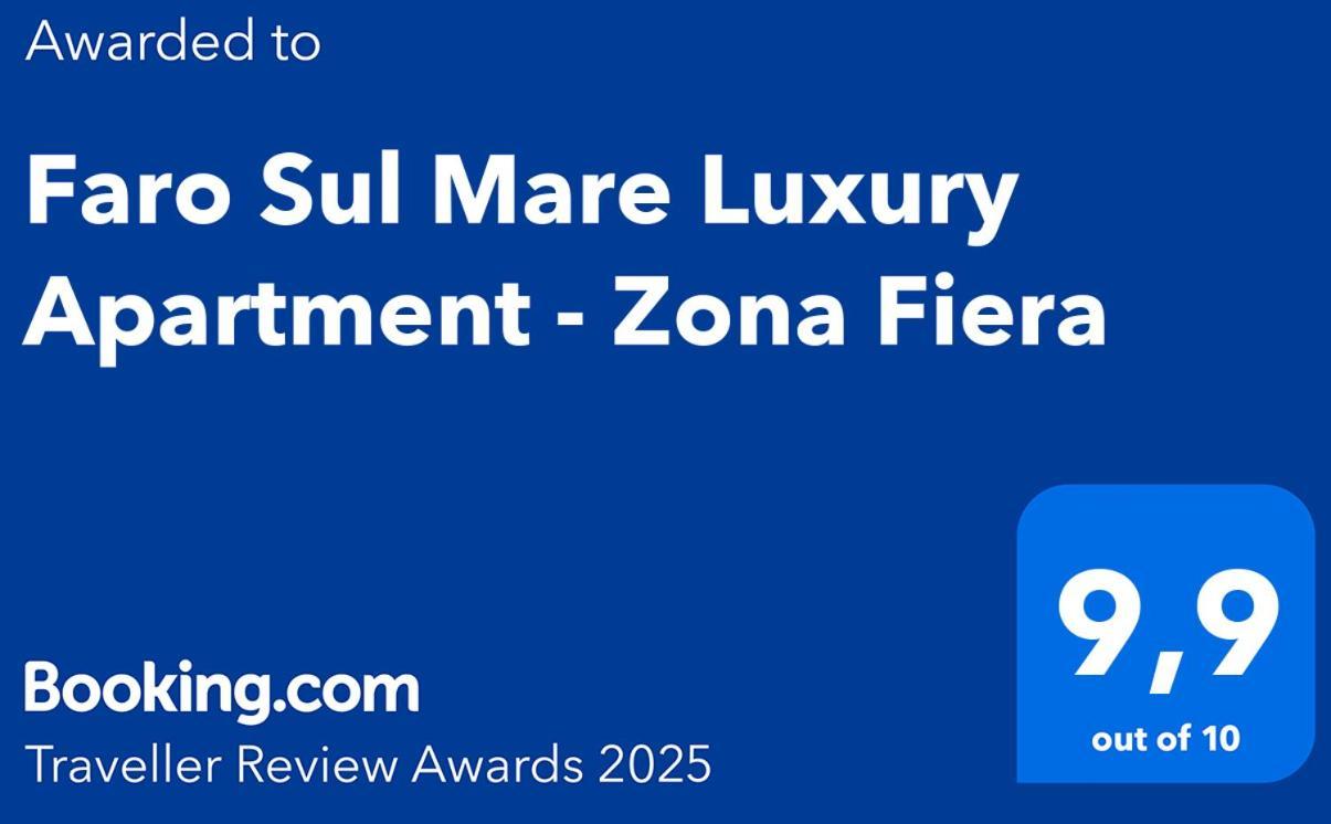Faro Sul Mare Luxury Apartment - Zona Fiera Bari Ngoại thất bức ảnh